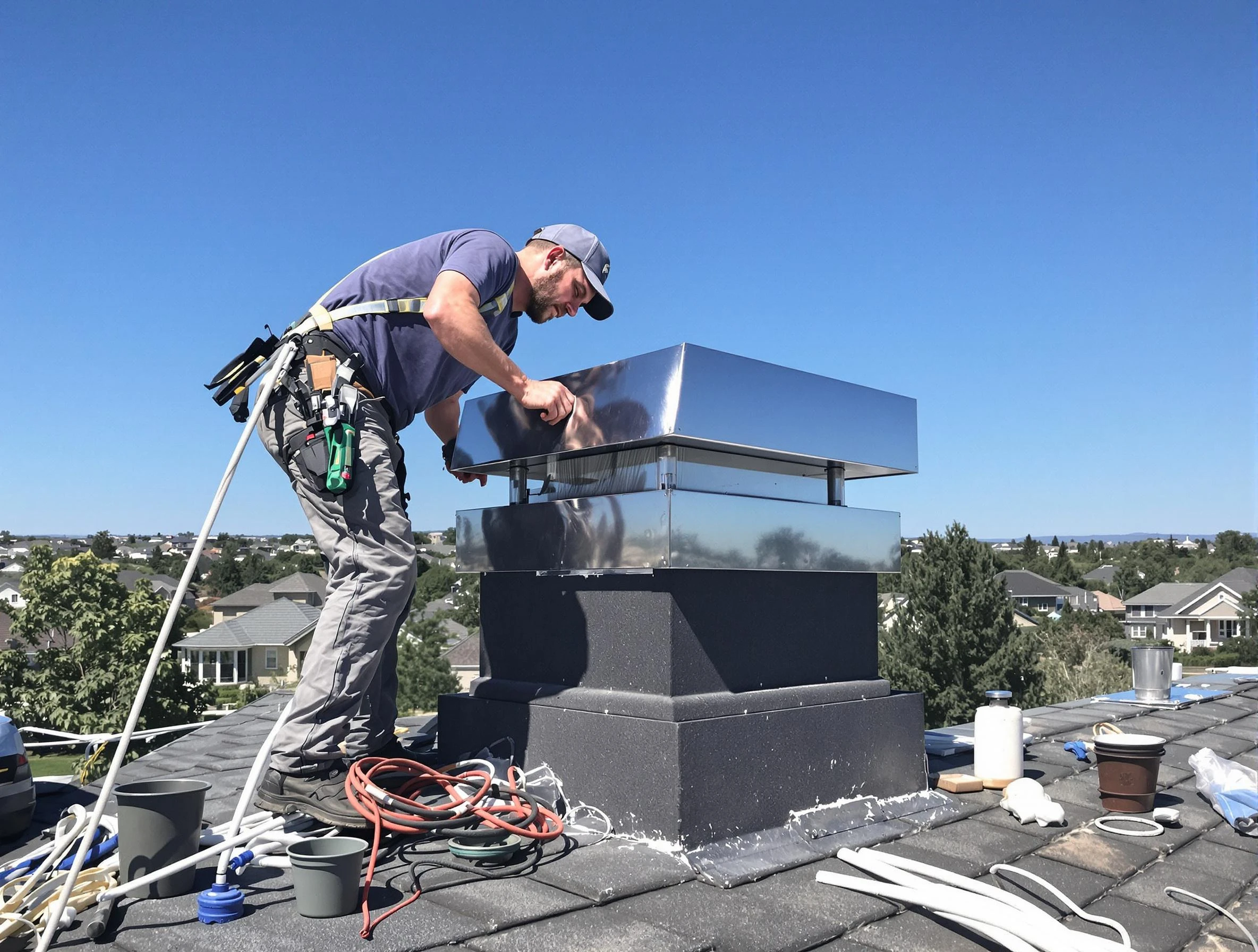 Chimney Cap Services service in Haverhill, MA